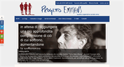 Desktop Screenshot of progettoemmaus.it