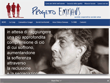 Tablet Screenshot of progettoemmaus.it